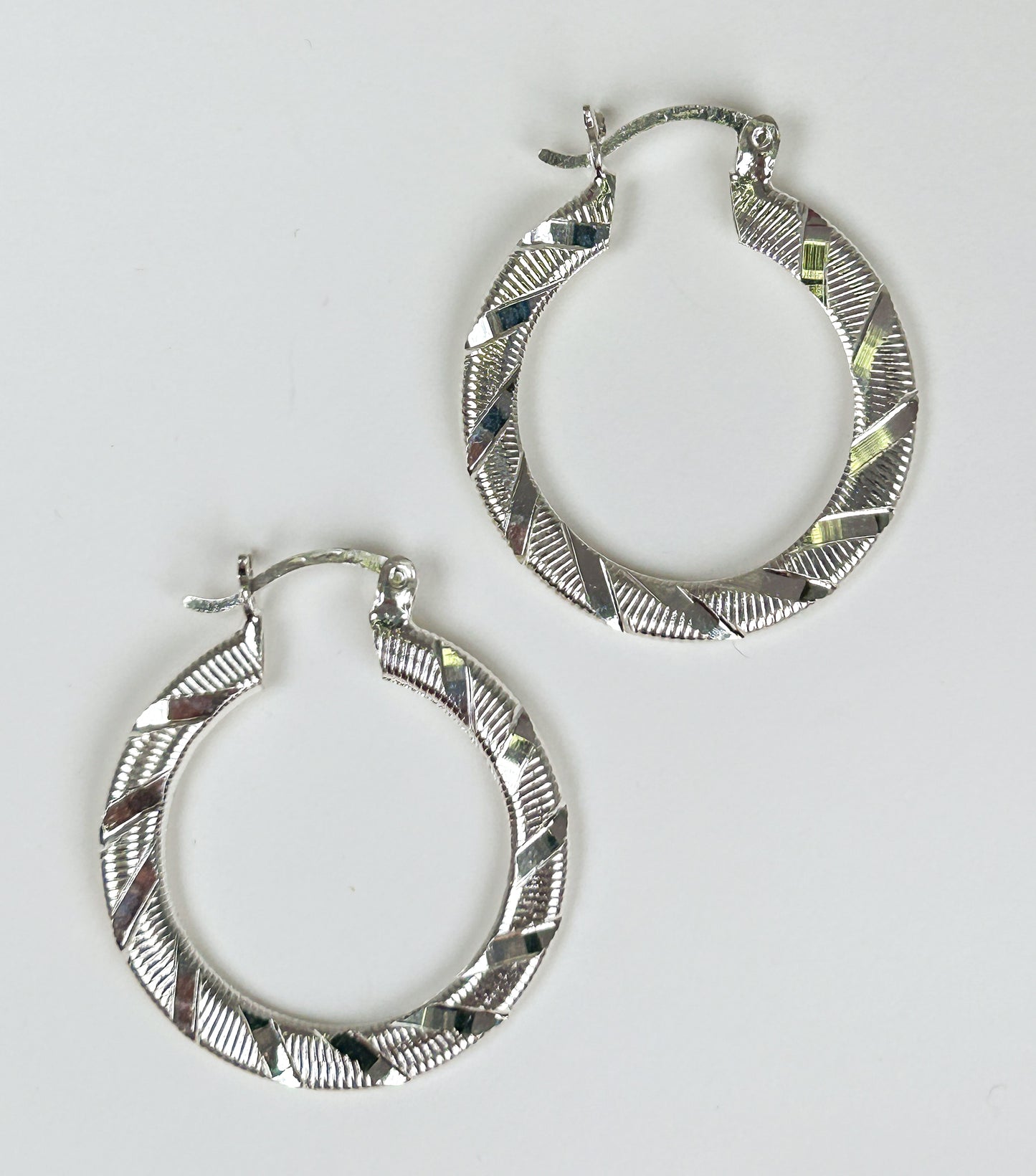 Sterling Silver Hoops