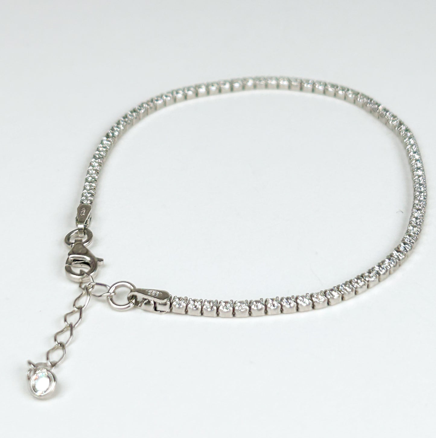 Sterling Silver Tennis Bracelet