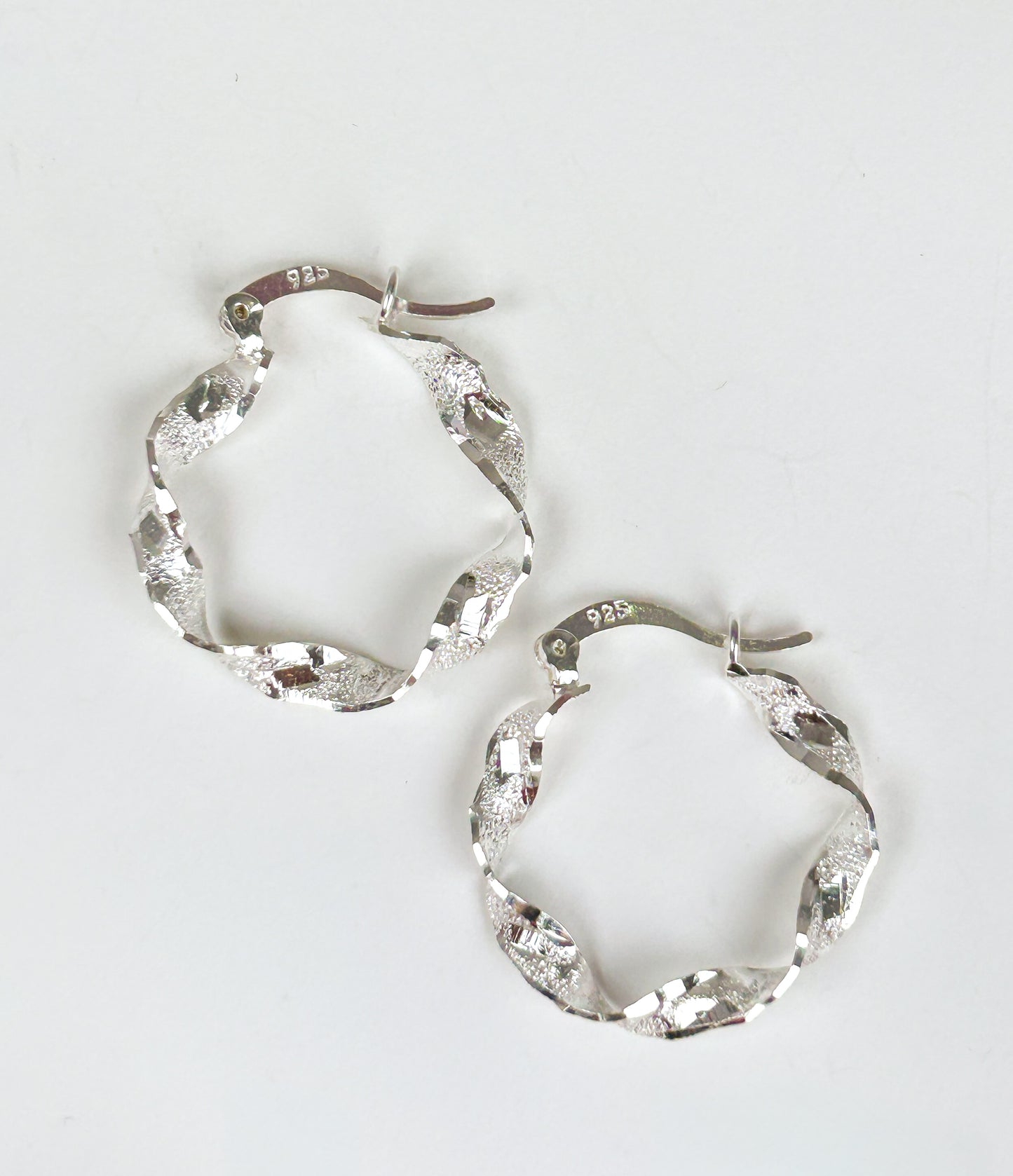 Sterling Silver Hoops