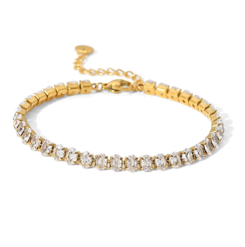 Maximalist 4mm Cubic Zirconia Tennis Bracelet