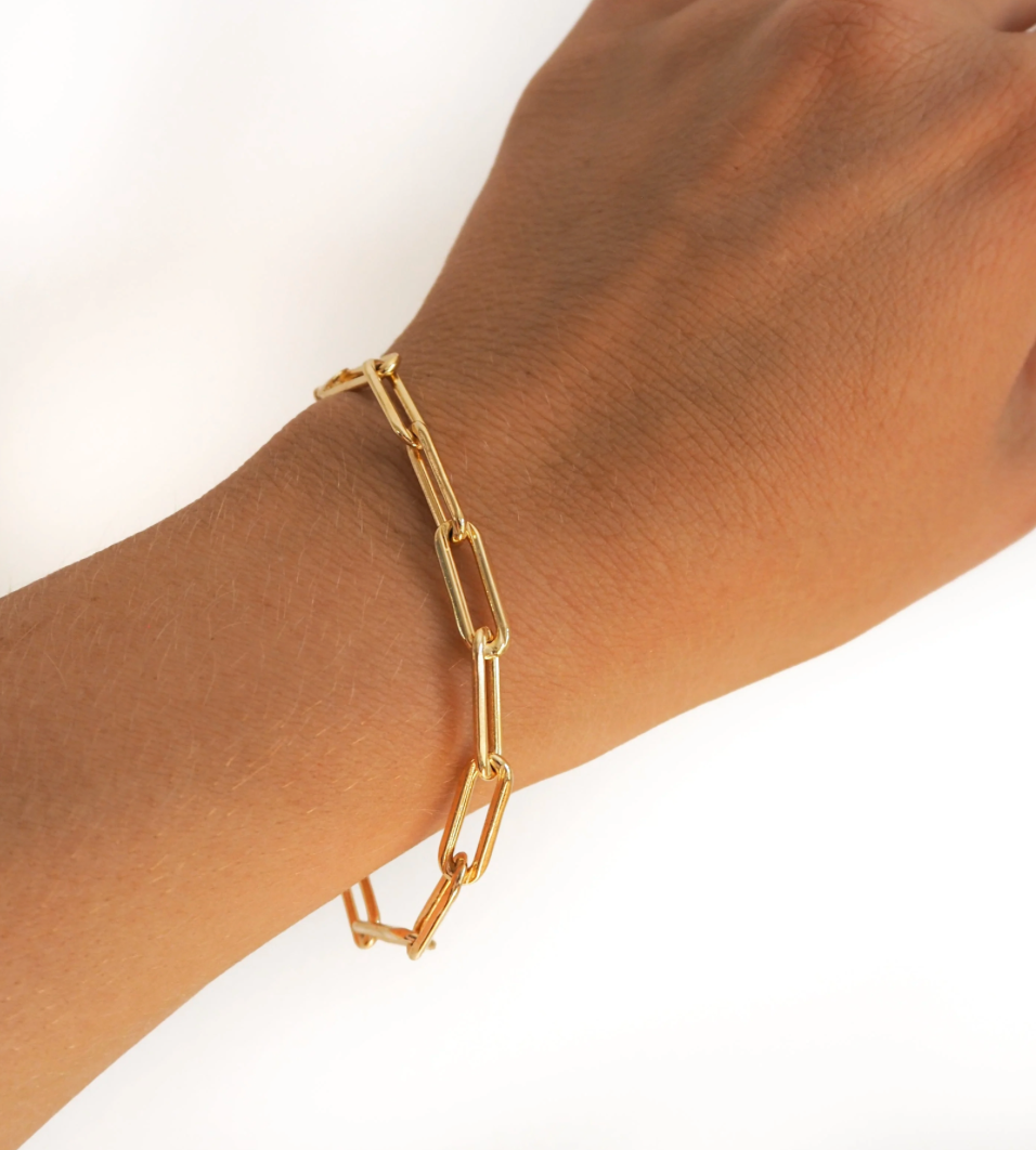 Paper Clip Bracelet