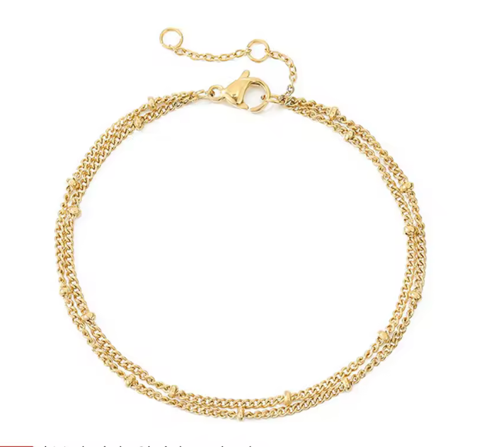 Tiny Beads Chain Bracelet