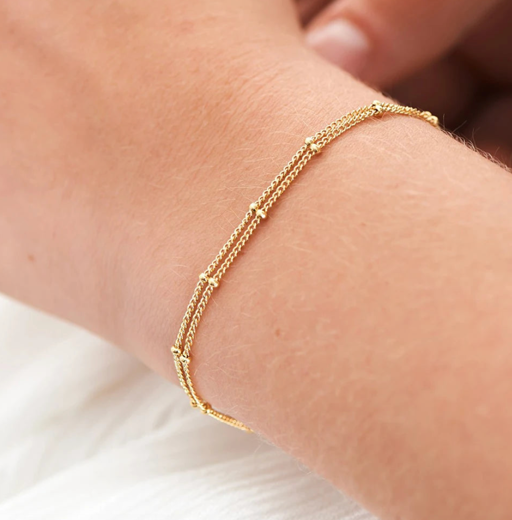 Tiny Beads Chain Bracelet