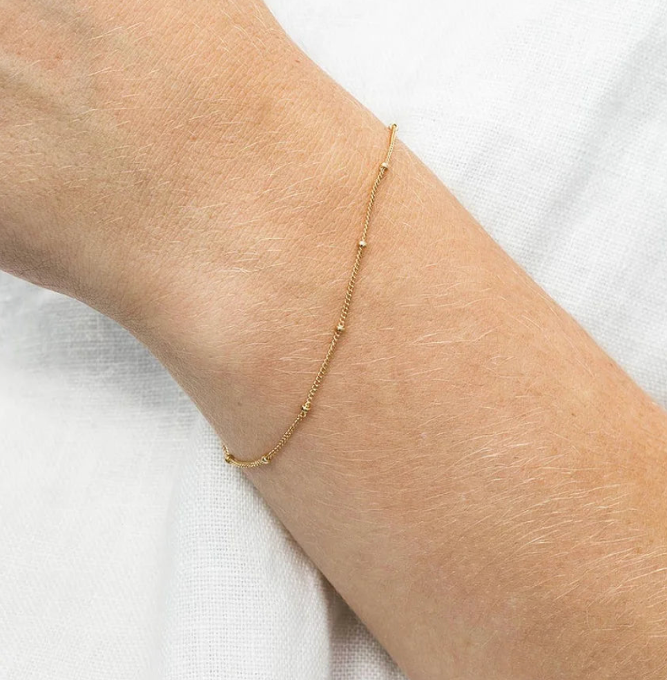 Tiny Beads Chain Bracelet