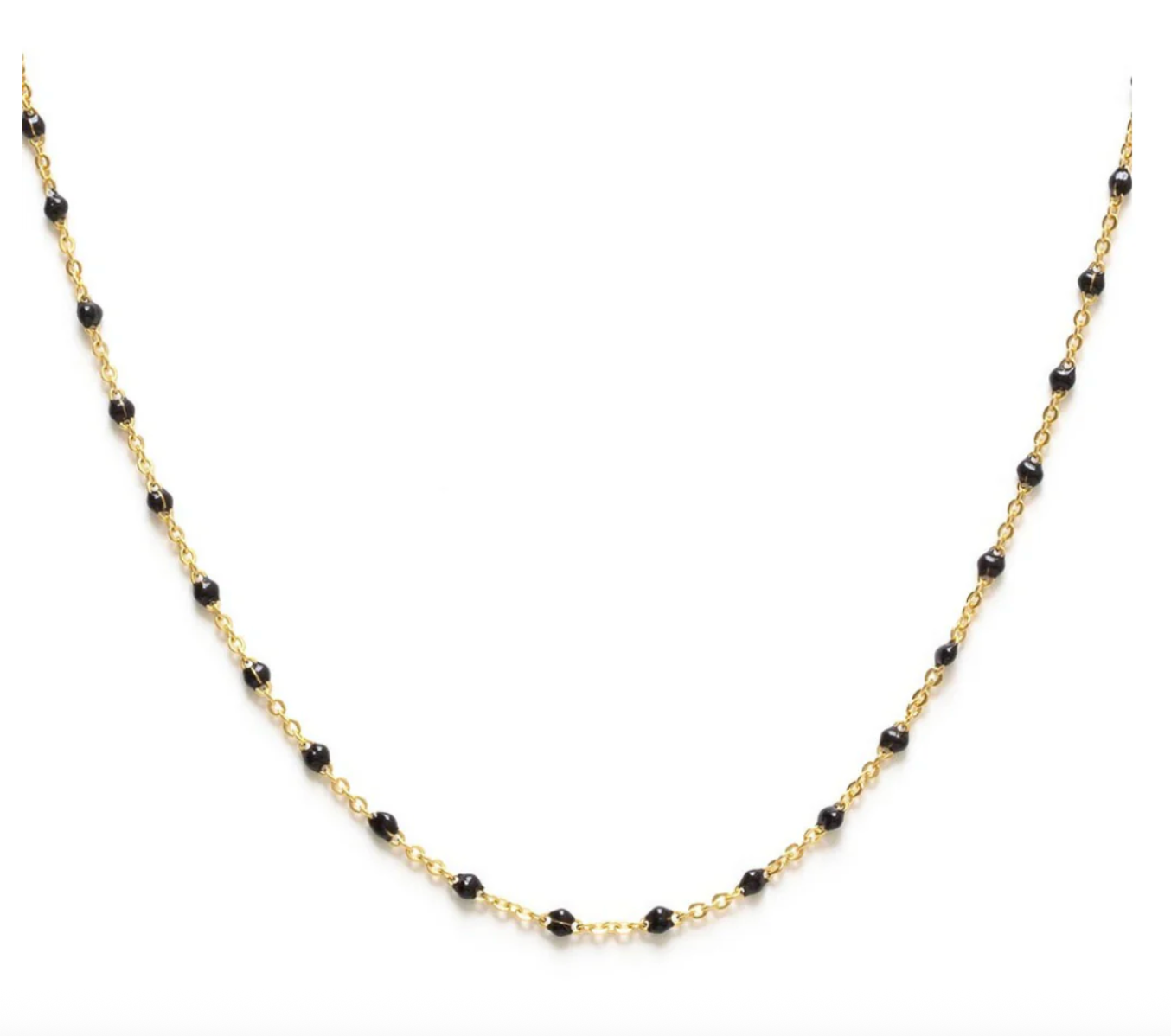 Midnight Enamel Necklace