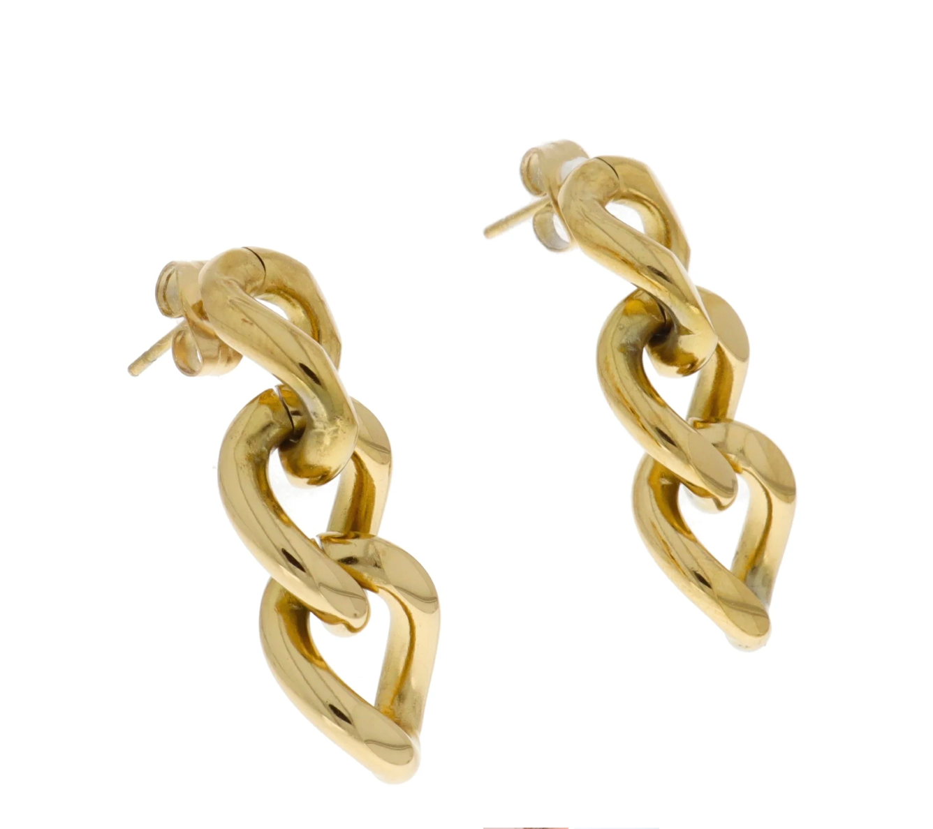 Chain Link Dangle Earrings