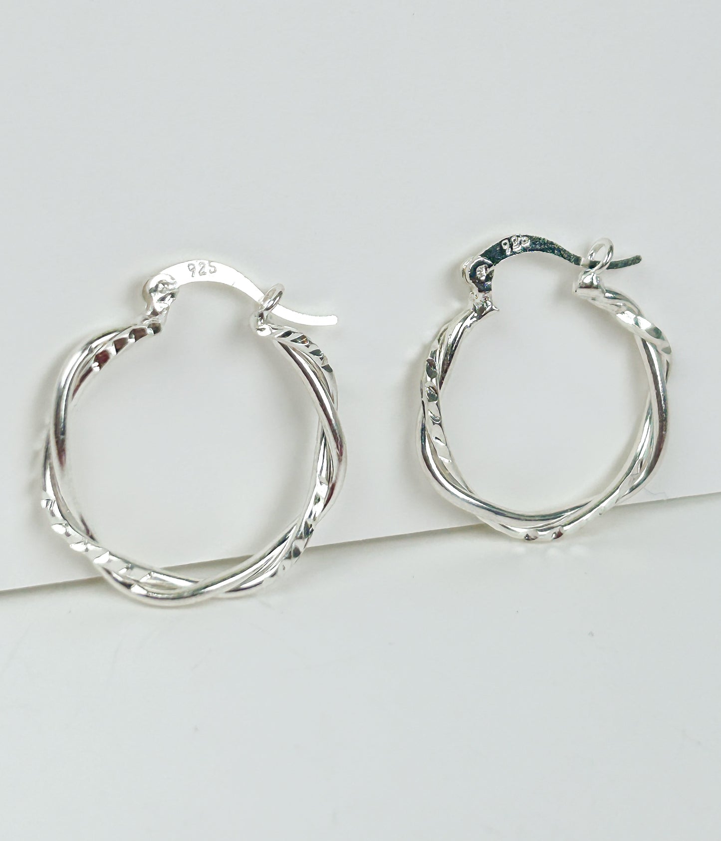 Sterling Silver Hoops
