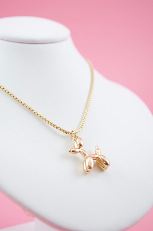 Balloon Doggy Necklace