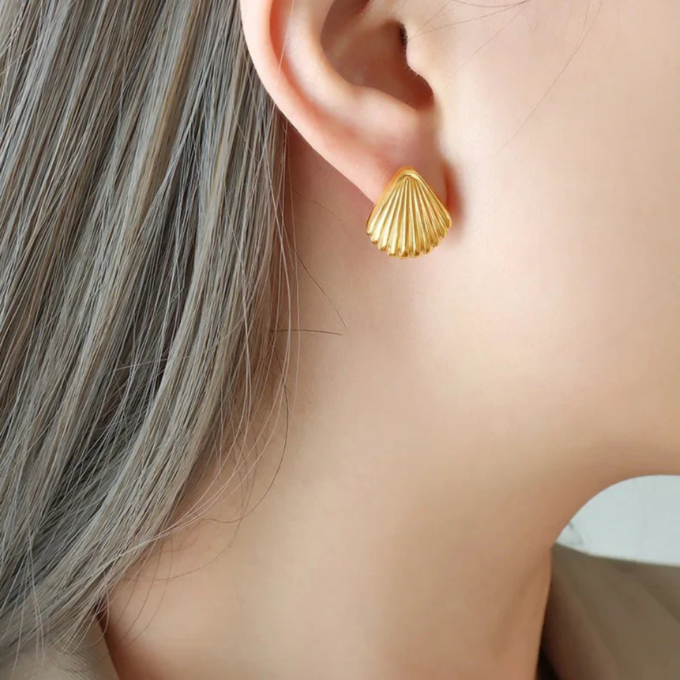 Shell Drop Earrings
