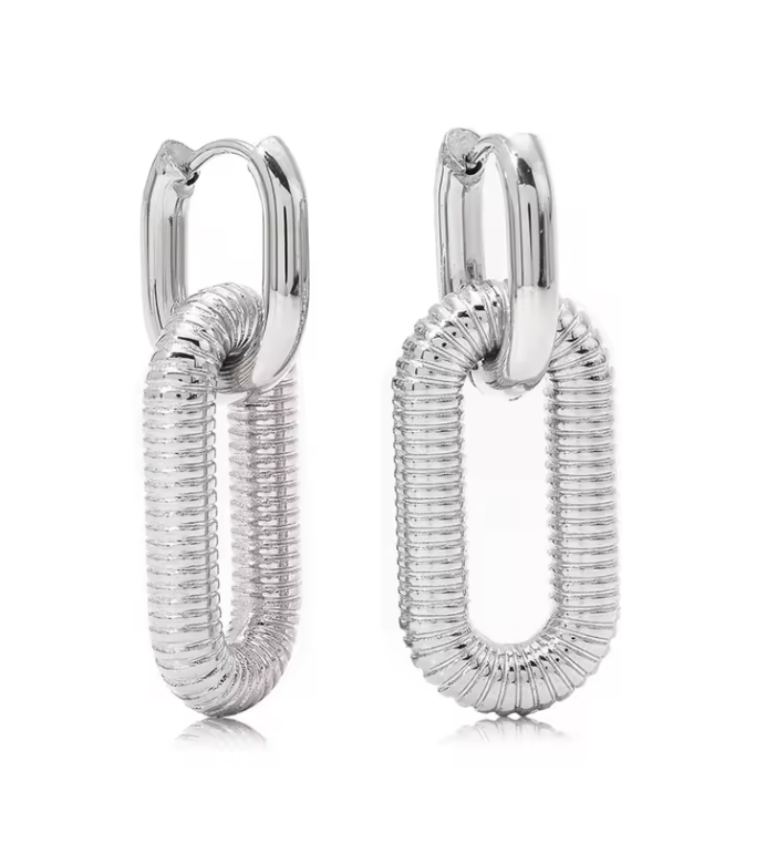 Double Oval Hoops