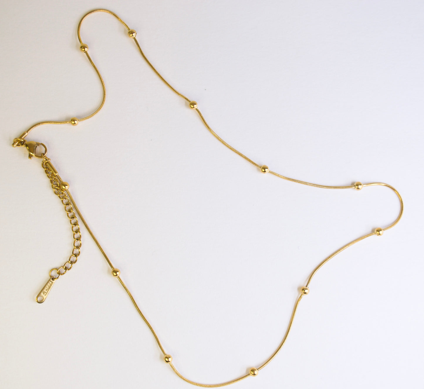 Beaded Herringbone Necklace