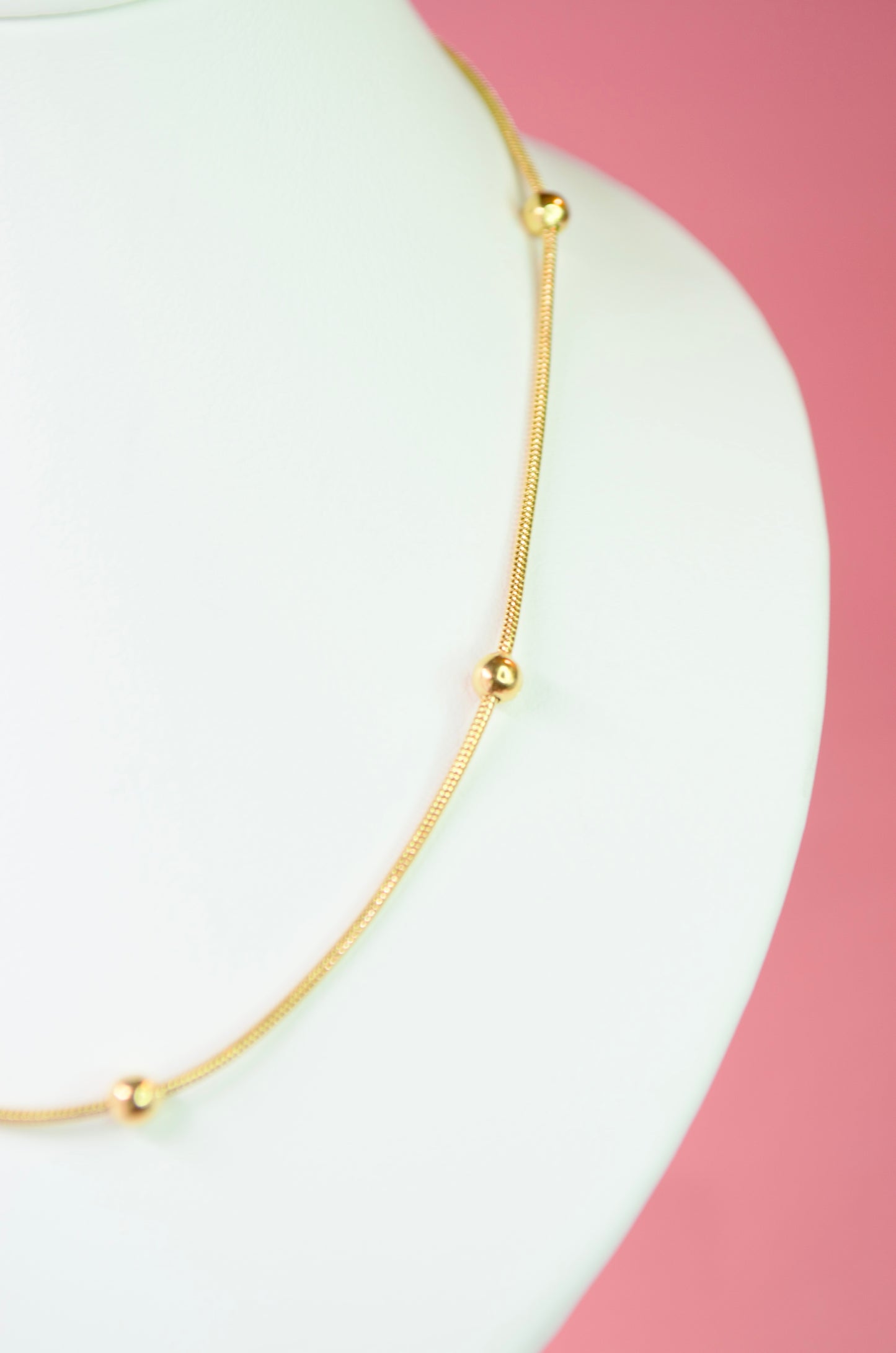 Beaded Herringbone Necklace