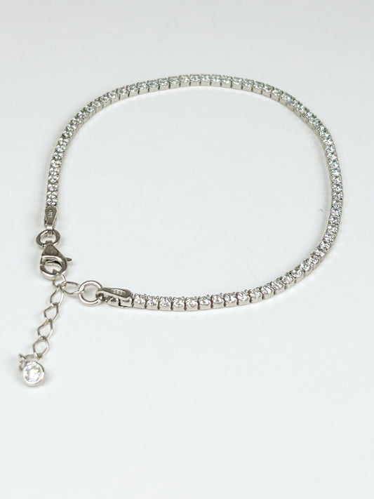 Sterling Silver Tennis Bracelet