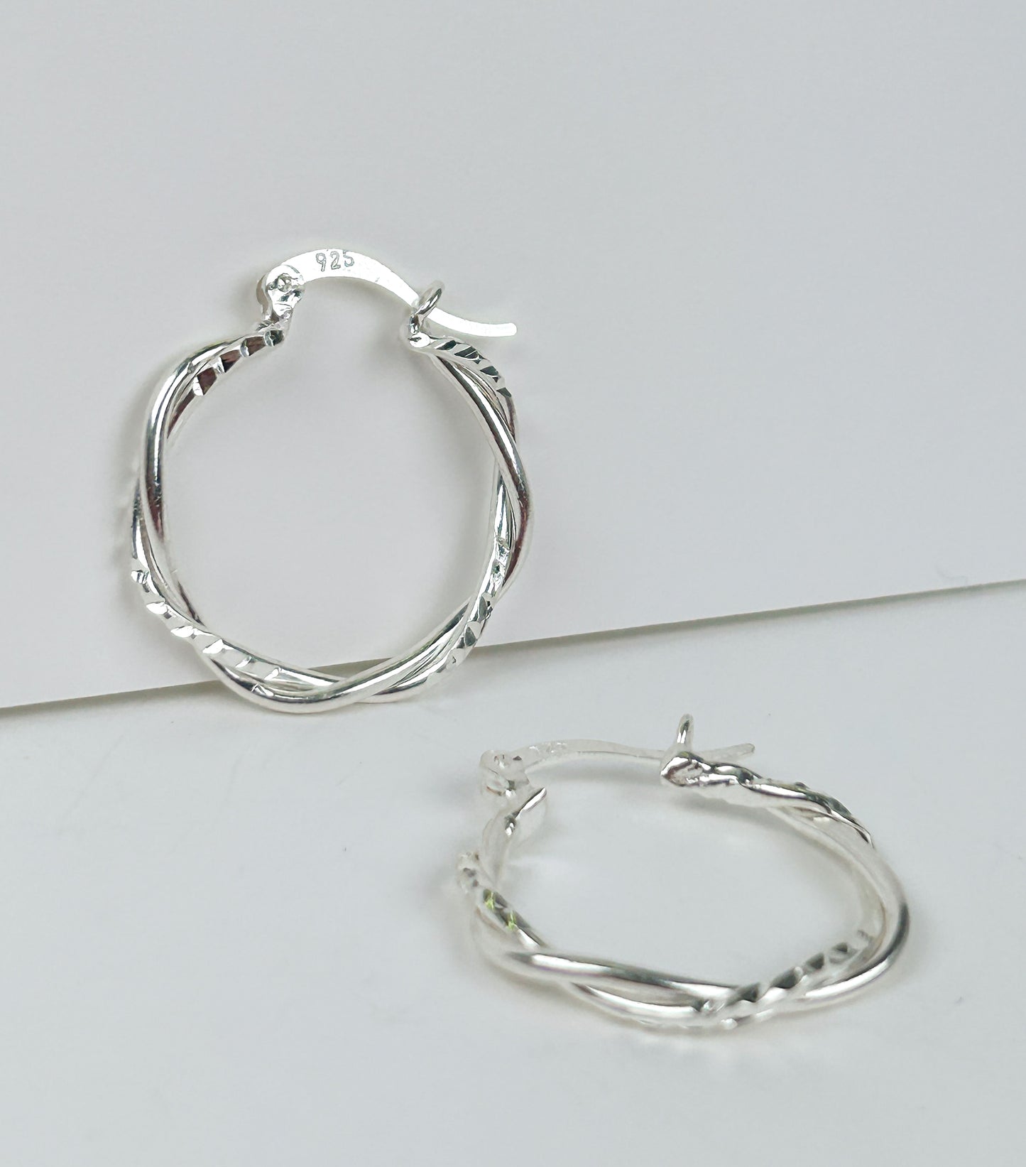 Sterling Silver Hoops