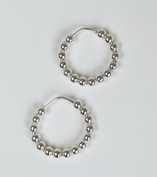 Sterling Silver Hoops