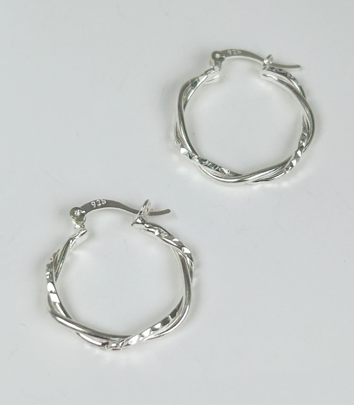 Sterling Silver Hoops