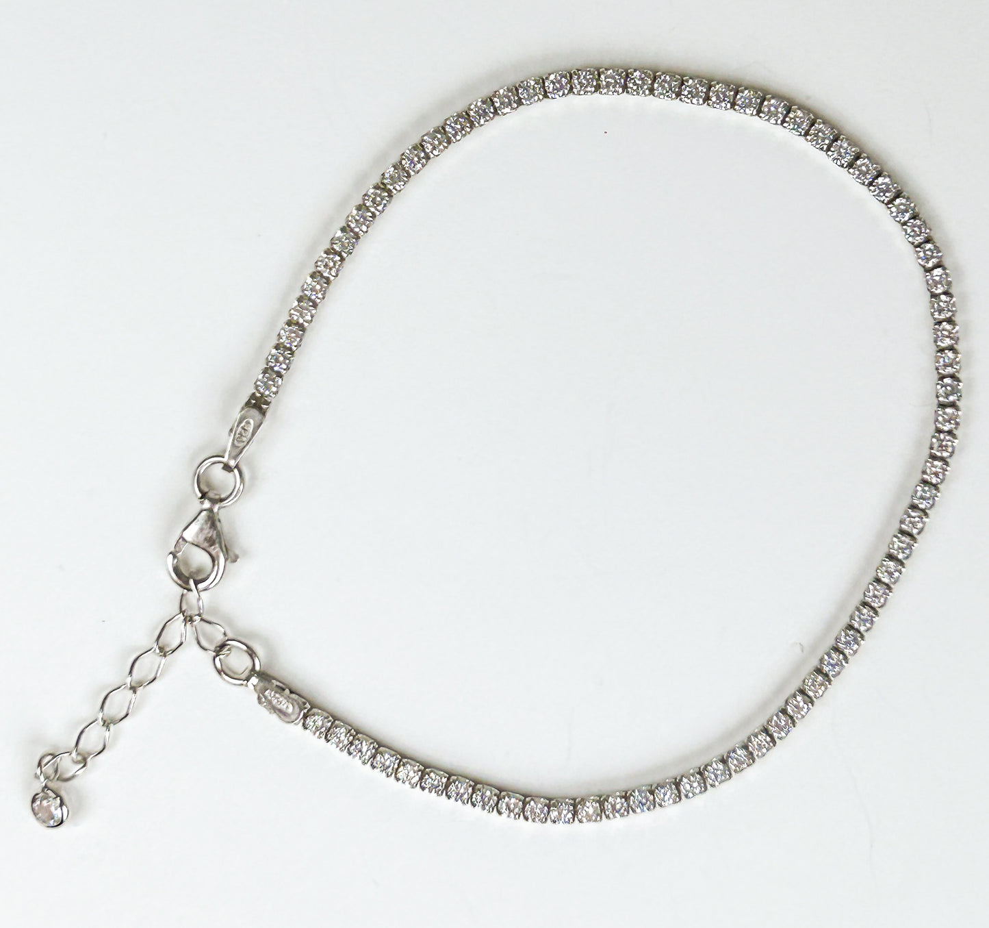 Sterling Silver Tennis Bracelet