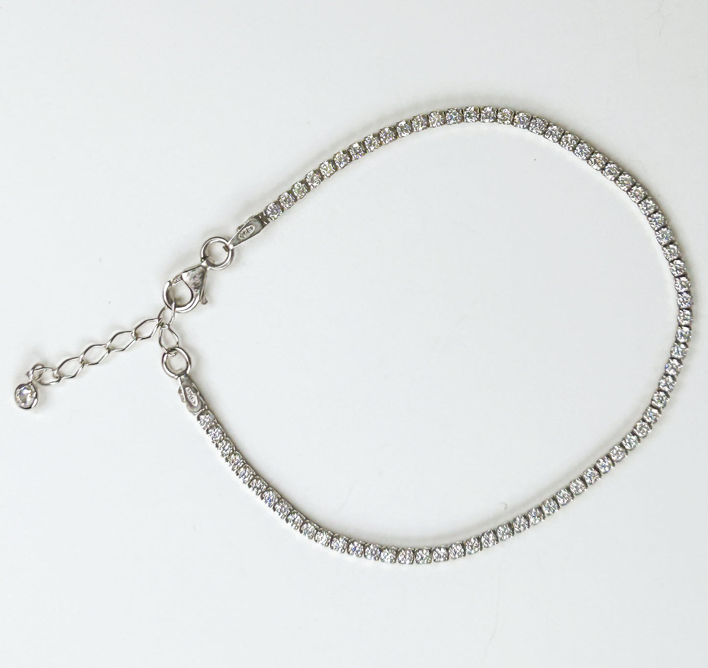 Sterling Silver Tennis Bracelet