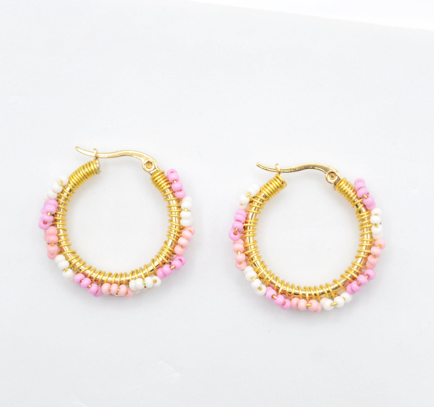 NEW DESIGN!✨Cherry Blossom Daisy Hoops