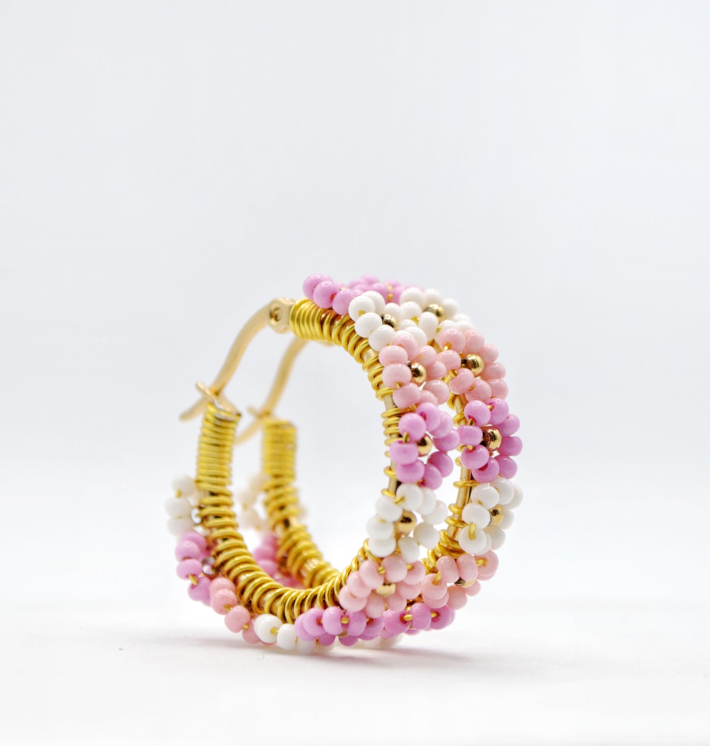 NEW DESIGN!✨Cherry Blossom Daisy Hoops
