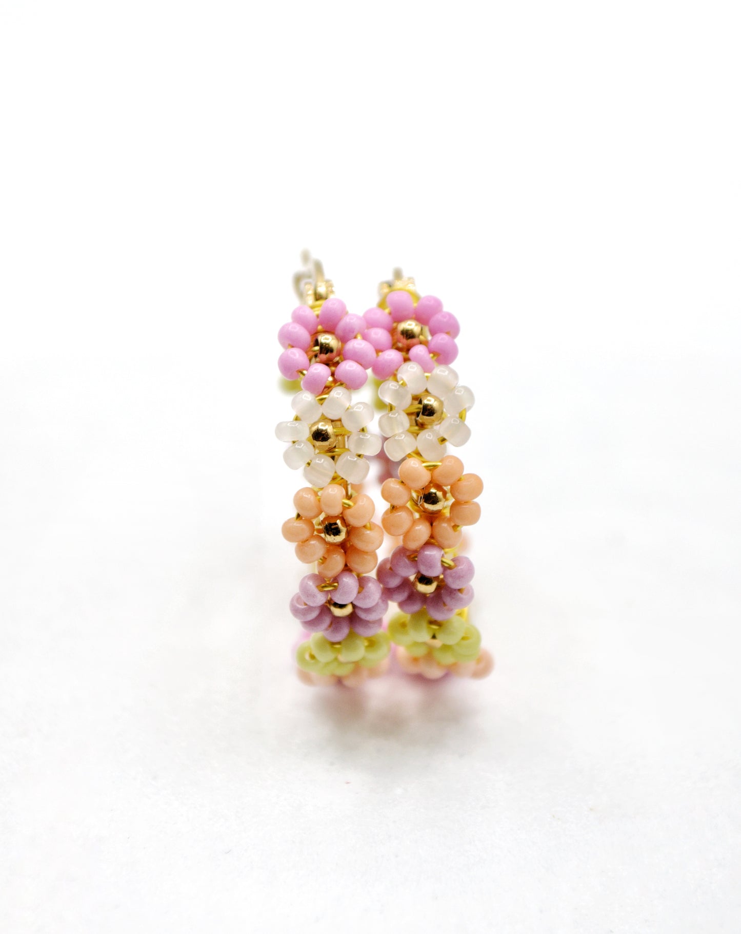 NEW DESIGN! ✨Wildflower Garden Daisy Hoops