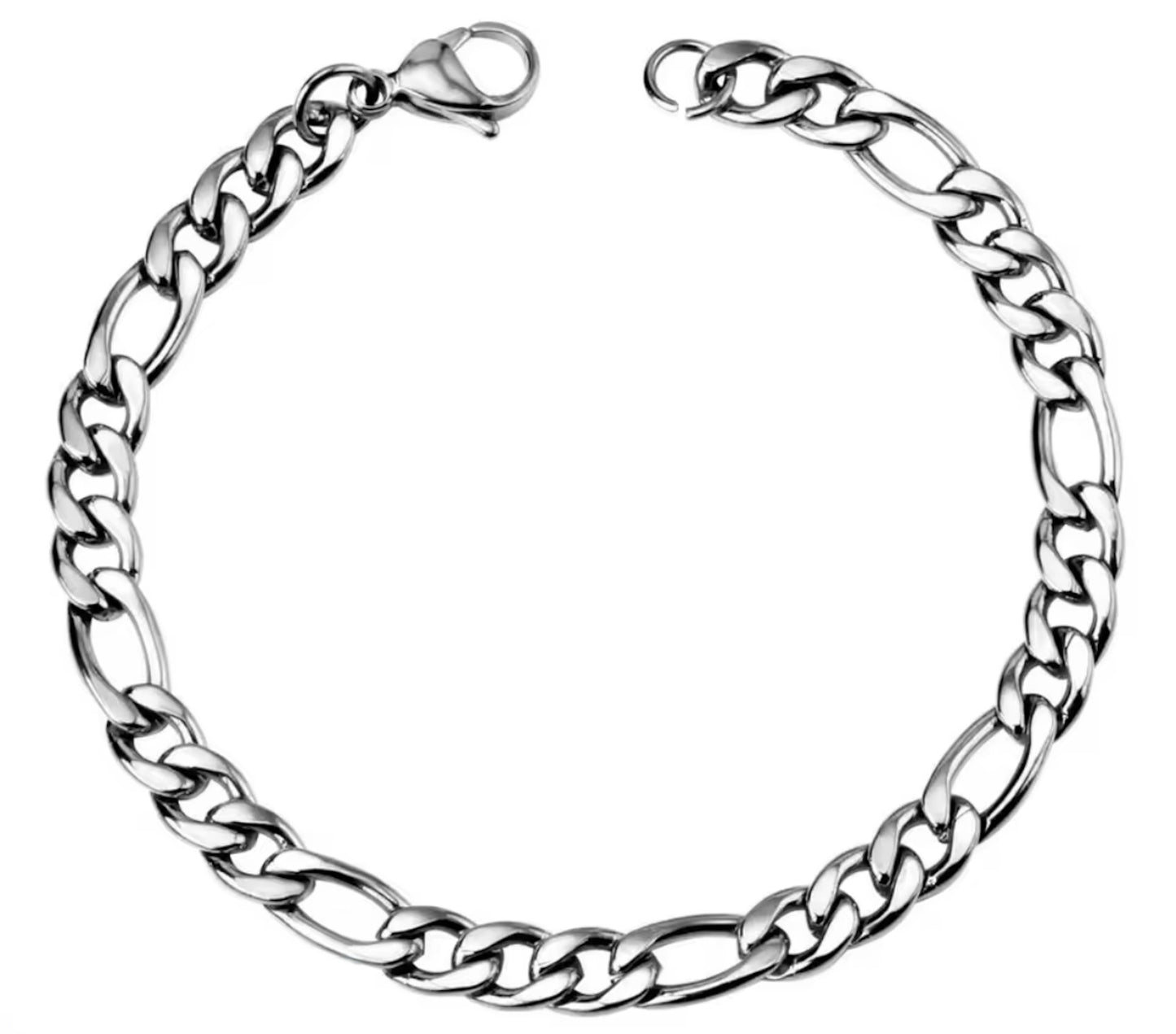 Figaro Bracelet 7mm