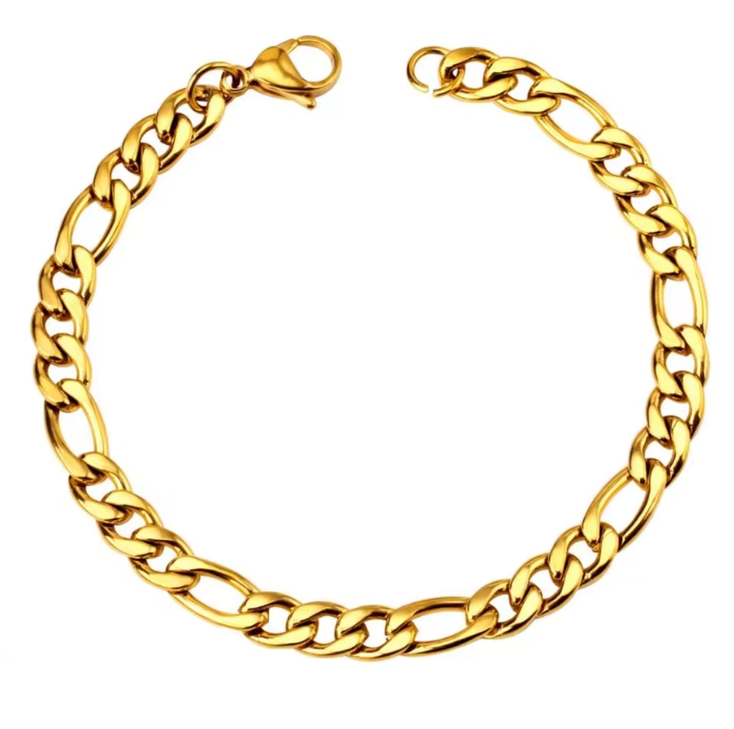 Figaro Bracelet 7mm