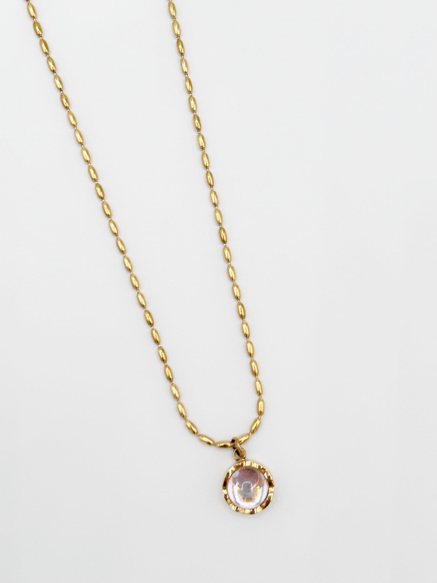 Moon Glow Drop Necklace